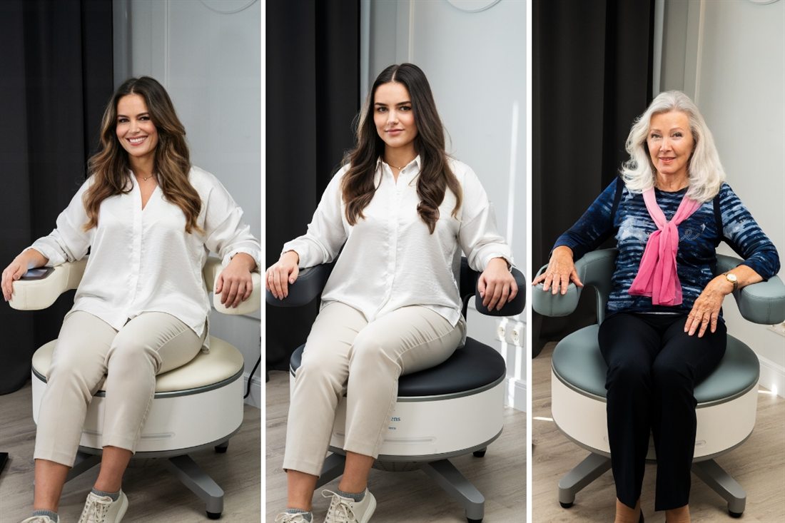 Beckenbodentraining mit dem EMP Chair Pro bei Physiotherapie Niedermeier